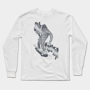 SKATE MONSTER (Gray Color Way) Long Sleeve T-Shirt